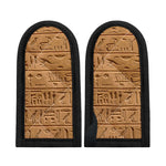 Egyptian Hieroglyphs Print Skillet Handle Cover