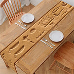 Egyptian Hieroglyphs Print Table Runner