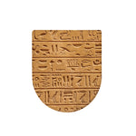 Egyptian Hieroglyphs Print Toilet Lid Cover