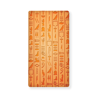Egyptian Hieroglyphs Symbol Print Baby Crib Sheet
