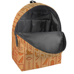 Egyptian Hieroglyphs Symbol Print Backpack