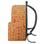 Egyptian Hieroglyphs Symbol Print Backpack