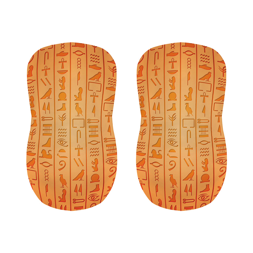 Egyptian Hieroglyphs Symbol Print Bar Stool Covers