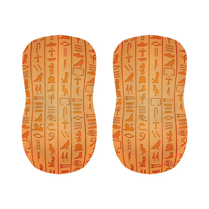 Egyptian Hieroglyphs Symbol Print Bar Stool Covers