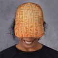 Egyptian Hieroglyphs Symbol Print Baseball Cap