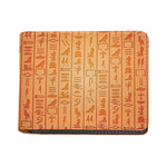 Egyptian Hieroglyphs Symbol Print Bifold Wallet