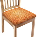 Egyptian Hieroglyphs Symbol Print Chair Cushion Cover