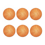 Egyptian Hieroglyphs Symbol Print Coaster Set