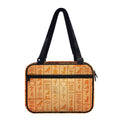 Egyptian Hieroglyphs Symbol Print Double Strap Bible Bag