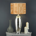 Egyptian Hieroglyphs Symbol Print Drum Lamp Shade