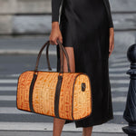 Egyptian Hieroglyphs Symbol Print Duffle Bag