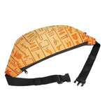 Egyptian Hieroglyphs Symbol Print Fanny Pack