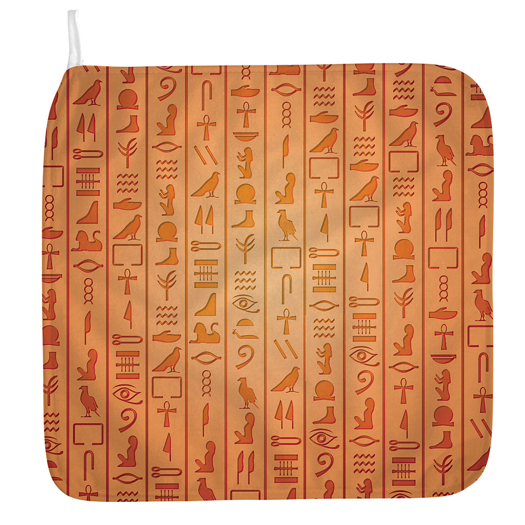 Egyptian Hieroglyphs Symbol Print Hand Towel