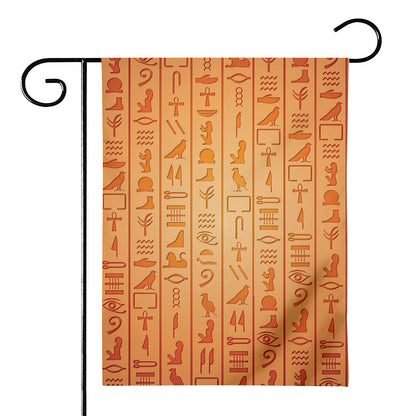 Egyptian Hieroglyphs Symbol Print House Flag