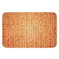 Egyptian Hieroglyphs Symbol Print Indoor Door Mat