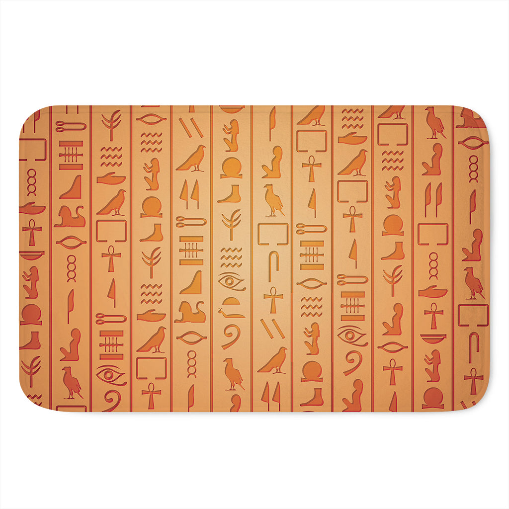 Egyptian Hieroglyphs Symbol Print Indoor Door Mat