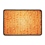 Egyptian Hieroglyphs Symbol Print Kitchen Mat