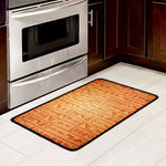 Egyptian Hieroglyphs Symbol Print Kitchen Mat