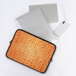 Egyptian Hieroglyphs Symbol Print Laptop Sleeve