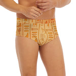 Egyptian Hieroglyphs Symbol Print Men's Briefs