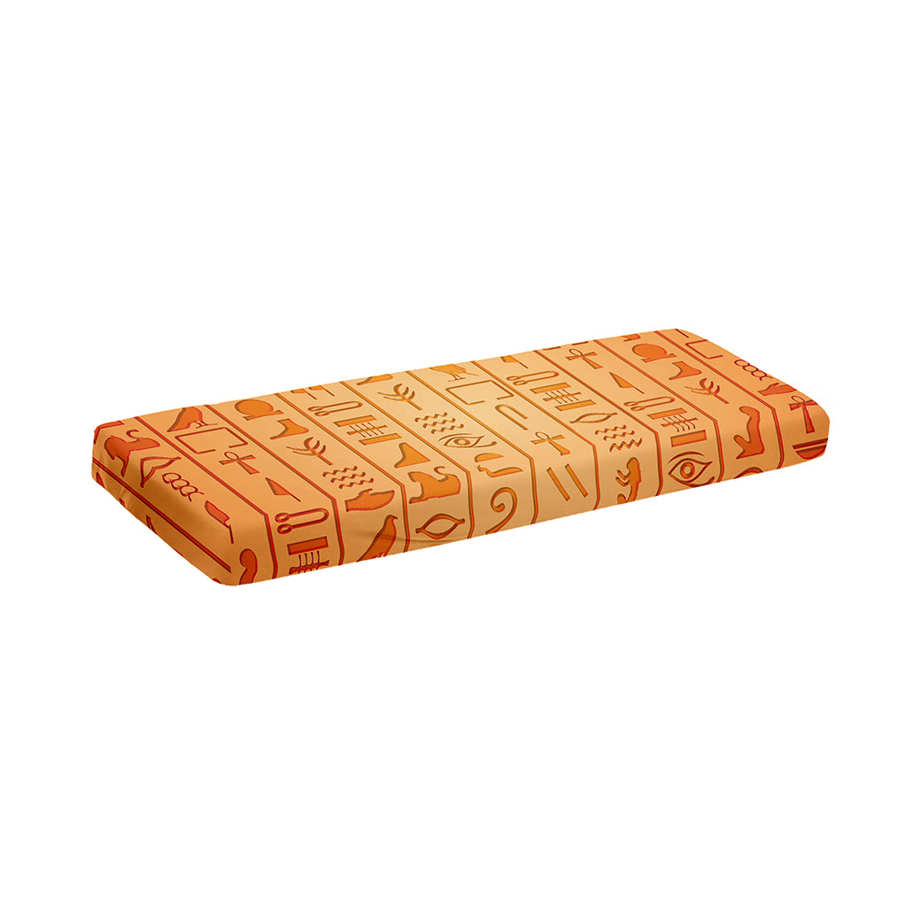 Egyptian Hieroglyphs Symbol Print Piano Keyboard Cover