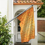 Egyptian Hieroglyphs Symbol Print Polyester Flag