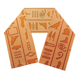 Egyptian Hieroglyphs Symbol Print Scarf