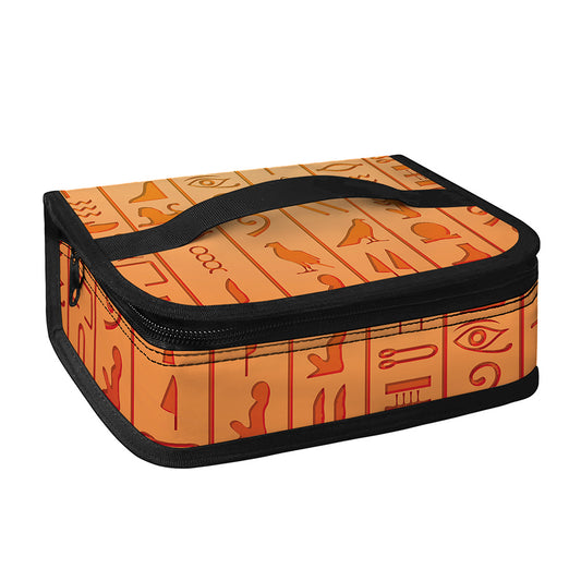 Egyptian Hieroglyphs Symbol Print Small Lunch Bag