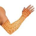 Egyptian Hieroglyphs Symbol Print Sun Protection Arm Sleeves