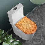 Egyptian Hieroglyphs Symbol Print Toilet Lid Cover