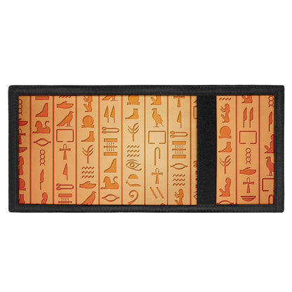 Egyptian Hieroglyphs Symbol Print Trifold Wallet