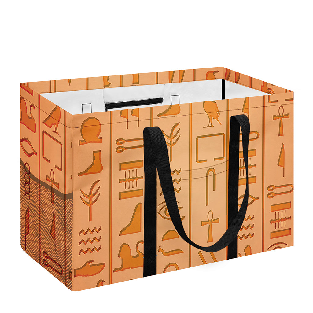 Egyptian Hieroglyphs Symbol Print Utility Tote Bag