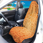 Egyptian Hieroglyphs Symbol Print Waterproof Car Seat Cover