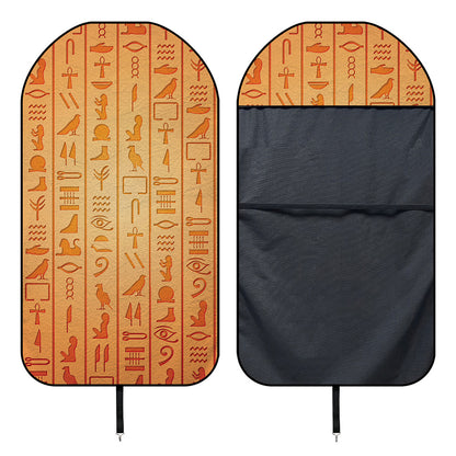 Egyptian Hieroglyphs Symbol Print Waterproof Car Seat Cover