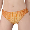 Egyptian Hieroglyphs Symbol Print Women's Panties