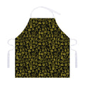 Egyptian Symbols Pattern Print Adjustable Apron