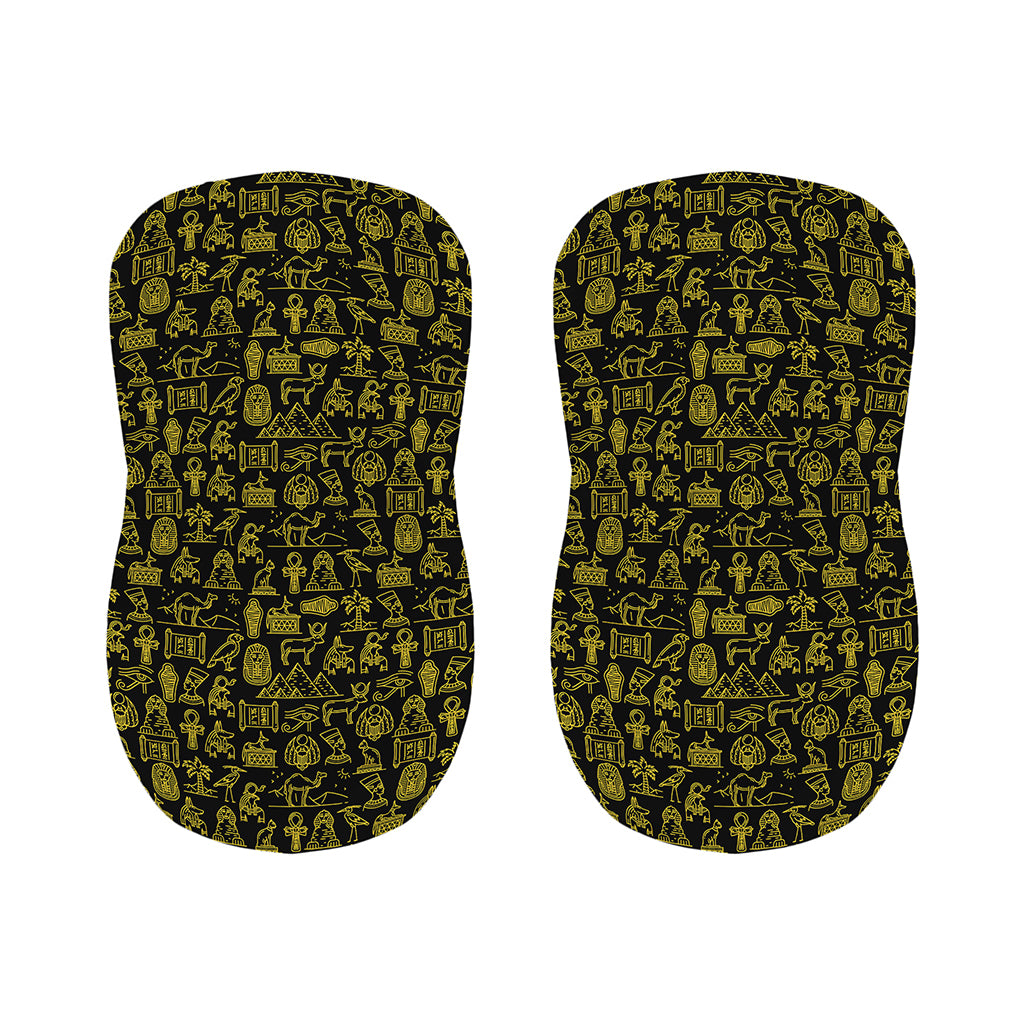 Egyptian Symbols Pattern Print Bar Stool Covers