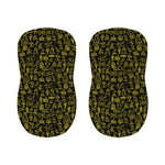 Egyptian Symbols Pattern Print Bar Stool Covers