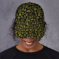Egyptian Symbols Pattern Print Baseball Cap