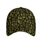 Egyptian Symbols Pattern Print Baseball Cap