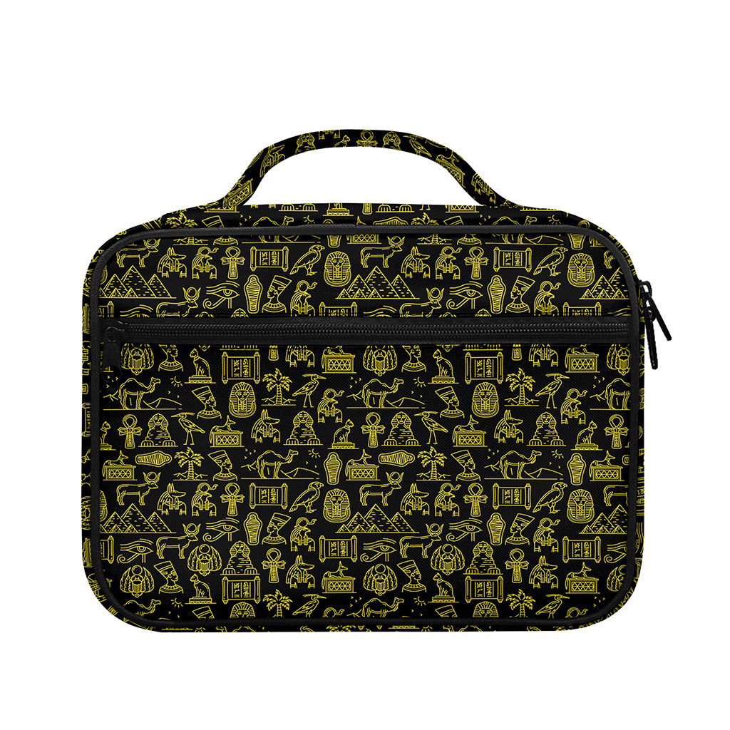 Egyptian Symbols Pattern Print Briefcase Bible Bag