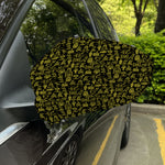 Egyptian Symbols Pattern Print Car Side Mirror Covers