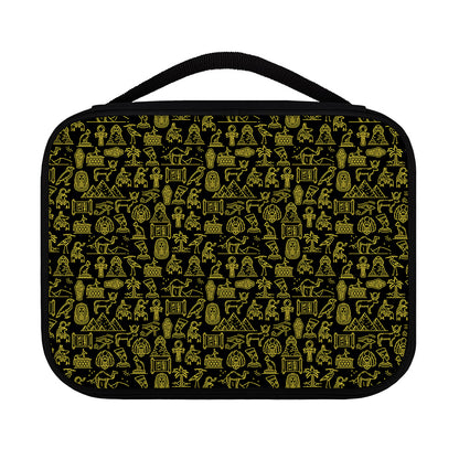 Egyptian Symbols Pattern Print Classic Bible Case
