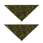 Egyptian Symbols Pattern Print Dog Bandana