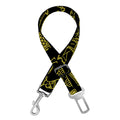 Egyptian Symbols Pattern Print Dog Seat Belt