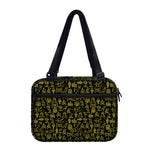 Egyptian Symbols Pattern Print Double Strap Bible Bag