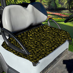 Egyptian Symbols Pattern Print Golf Cart Seat Cover
