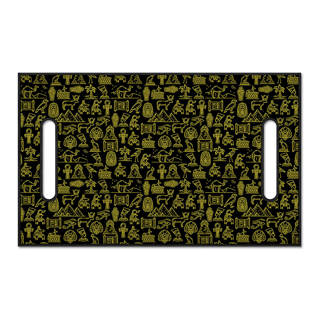 Egyptian Symbols Pattern Print Golf Cart Seat Cover