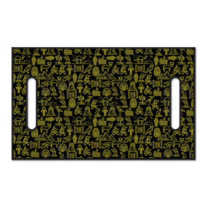 Egyptian Symbols Pattern Print Golf Cart Seat Cover