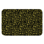 Egyptian Symbols Pattern Print Indoor Door Mat